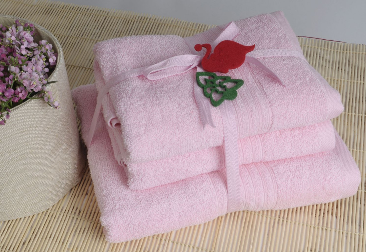 Shalla полотенца Pink (розовый)