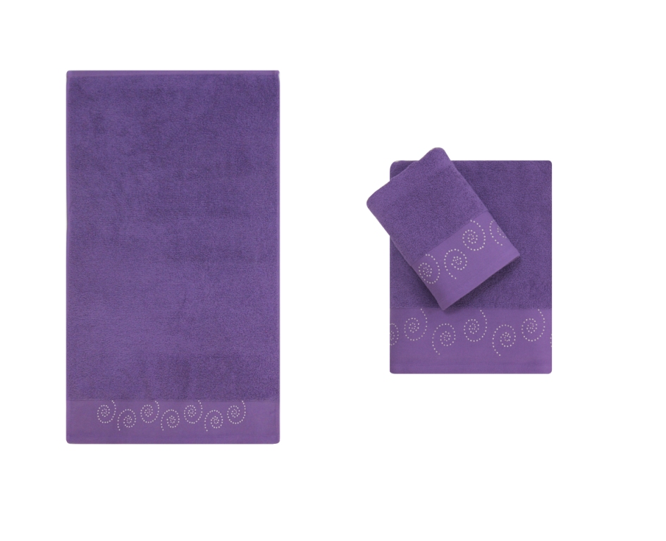 Полотенце банное CORTEZZA Purple (пурпурный)