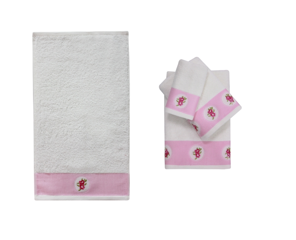 Полотенце банное ROSSO Pink (розовый)