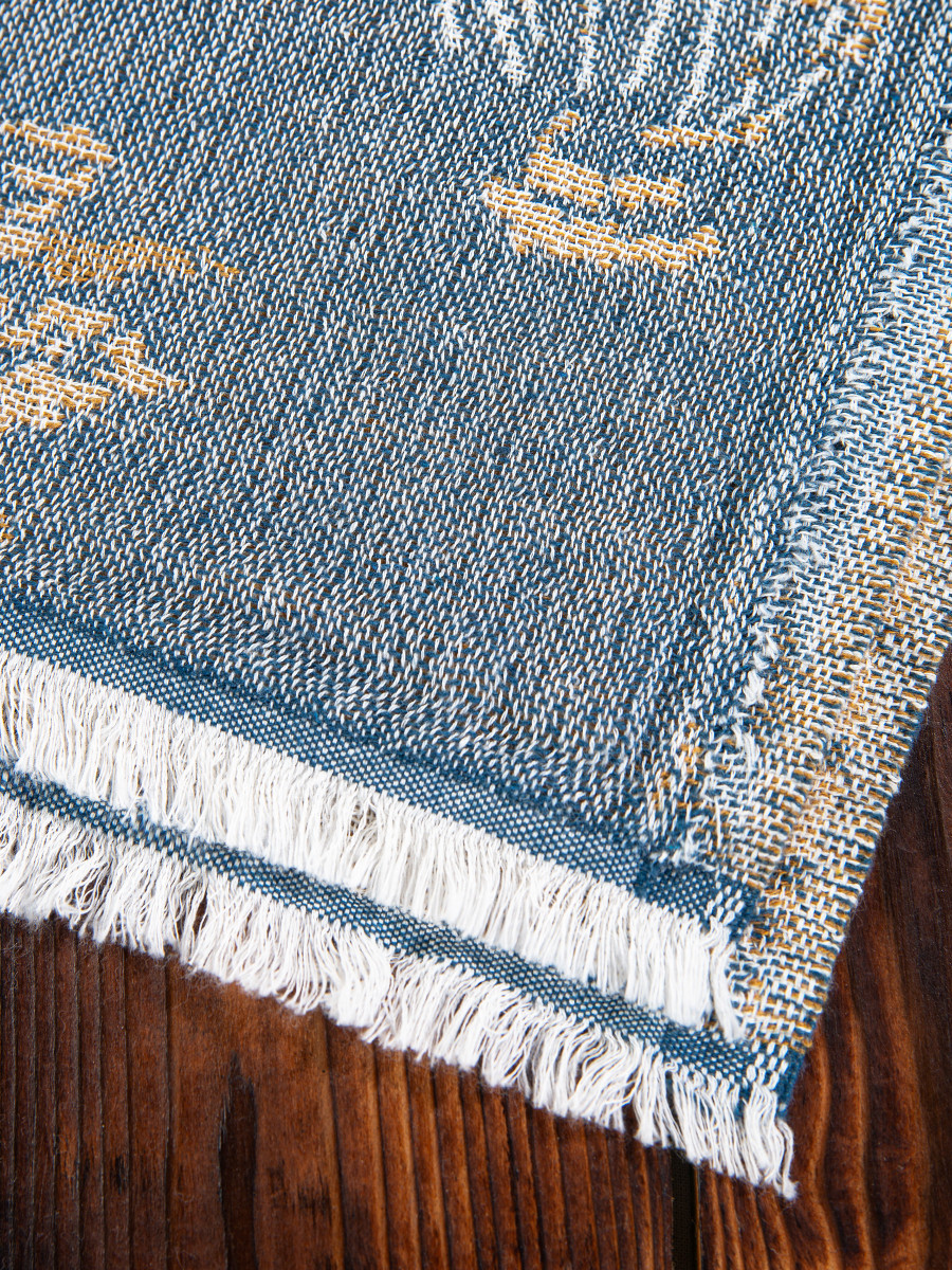 Плед-покрывало муслиновое GREECE (темный)