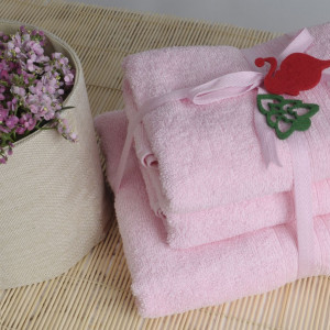 Shalla полотенца Pink (розовый)