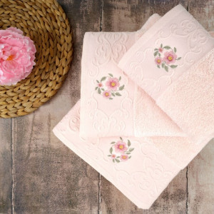 LOYA Pink (розовый) полотенце банное