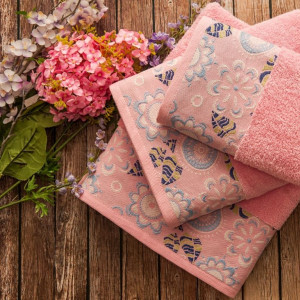 MABELLA Pembe (розовый) полотенце банное