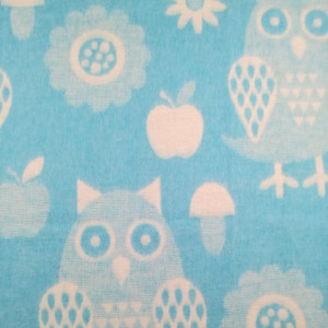 Одеяло Хлопок100% Cова голубая