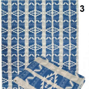 Одеяло Хлопок100% арт.3 (синий орнамент)