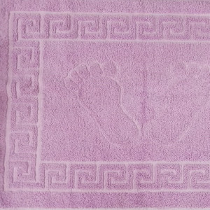 Коврик для ног махровый Lilac (Сиреневый)