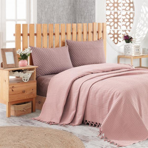 Покрывало NICE BED SPREAD цвет Пудра (PUDRA)