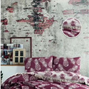 Плед ANANAS BED SPREAD цвет красный (RED)