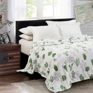 Плед Велсофт Кактусы