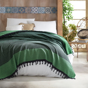 Плед LAKE цвет зеленый