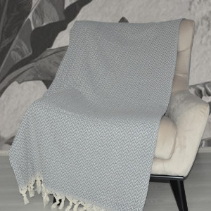 Плед JANSU цвет серый (Grey)