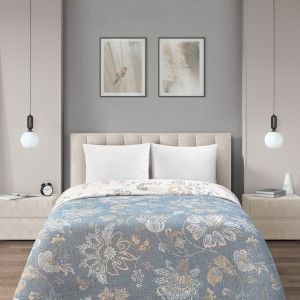 Плед-покрывало муслиновое GREECE (темный)